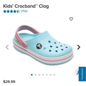 Toddler/infant crocs